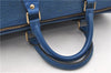 Authentic Louis Vuitton Epi Speedy 30 Hand Bag Purse Blue M43005 LV 1678D