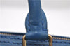 Authentic Louis Vuitton Epi Speedy 30 Hand Bag Purse Blue M43005 LV 1678D