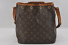 Authentic Louis Vuitton Monogram Petit Noe M42226 Shoulder Drawstring Bag 1678I