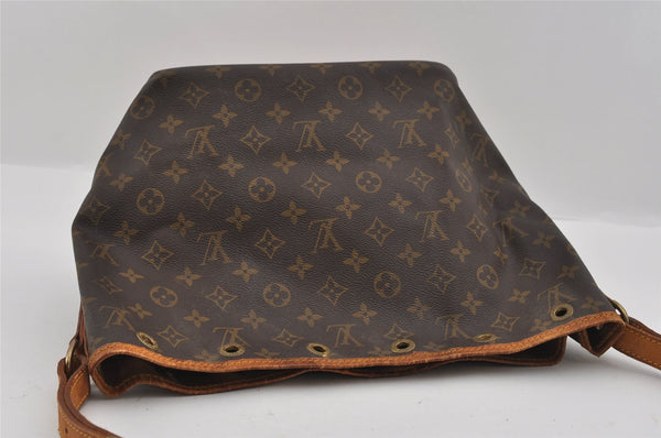 Authentic Louis Vuitton Monogram Petit Noe M42226 Shoulder Drawstring Bag 1678I