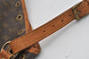 Authentic Louis Vuitton Monogram Petit Noe M42226 Shoulder Drawstring Bag 1678I