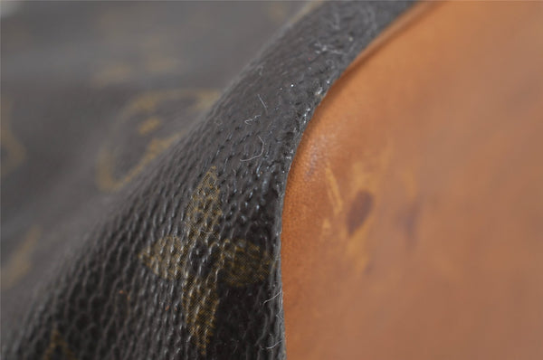 Authentic Louis Vuitton Monogram Petit Noe M42226 Shoulder Drawstring Bag 1678I