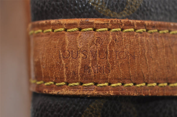 Authentic Louis Vuitton Monogram Petit Noe M42226 Shoulder Drawstring Bag 1678I