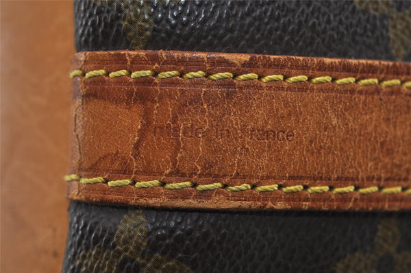 Authentic Louis Vuitton Monogram Petit Noe M42226 Shoulder Drawstring Bag 1678I