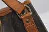 Authentic Louis Vuitton Monogram Petit Noe M42226 Shoulder Drawstring Bag 1678I