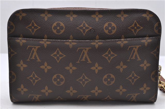 Authentic Louis Vuitton Monogram Orsay Clutch Hand Bag M51790 LV 1679D