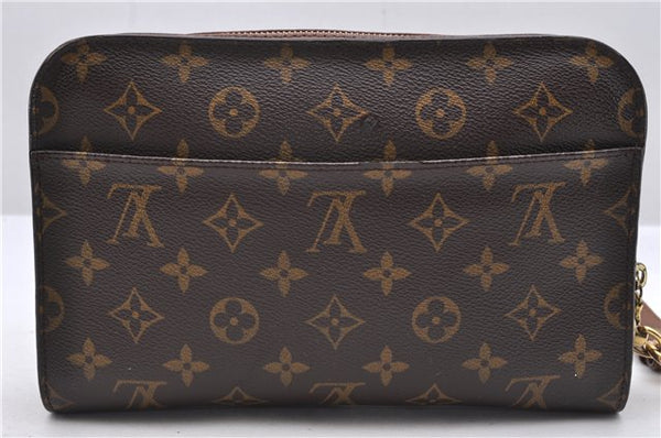 Authentic Louis Vuitton Monogram Orsay Clutch Hand Bag M51790 LV 1679D