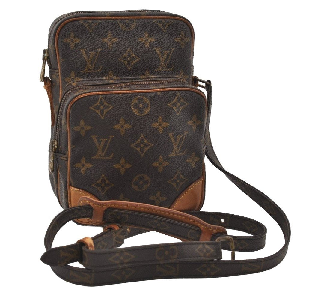 Authentic Louis Vuitton Monogram Amazone Shoulder Cross Bag M45236 LV Junk 1680I
