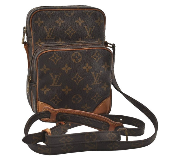 Authentic Louis Vuitton Monogram Amazone Shoulder Cross Bag M45236 LV Junk 1680I