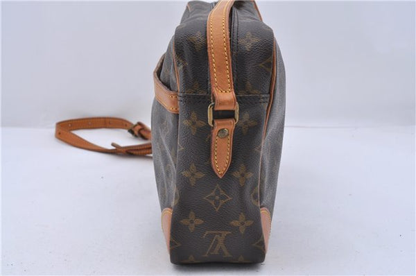 Auth Louis Vuitton Monogram Trocadero 30 Shoulder Cross Body Bag M51272 LV 1681D