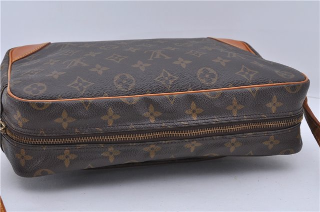 Auth Louis Vuitton Monogram Trocadero 30 Shoulder Cross Body Bag M51272 LV 1681D