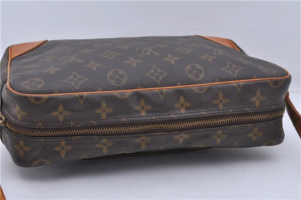 Auth Louis Vuitton Monogram Trocadero 30 Shoulder Cross Body Bag M51272 LV 1681D