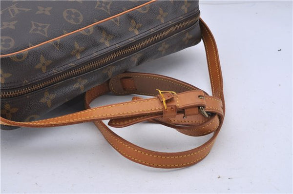 Auth Louis Vuitton Monogram Trocadero 30 Shoulder Cross Body Bag M51272 LV 1681D