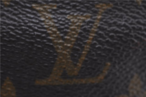 Auth Louis Vuitton Monogram Trocadero 30 Shoulder Cross Body Bag M51272 LV 1681D