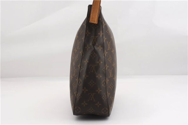 Authentic Louis Vuitton Monogram Looping GM Shoulder Bag M51145 LV 1681F