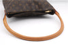 Authentic Louis Vuitton Monogram Looping GM Shoulder Bag M51145 LV 1681F