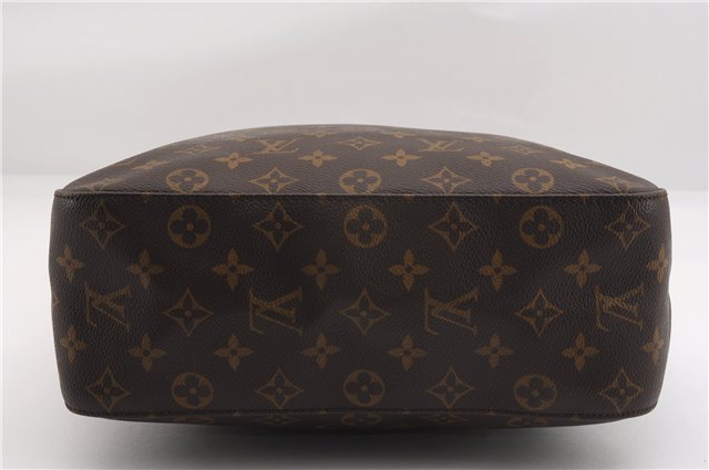 Authentic Louis Vuitton Monogram Looping GM Shoulder Bag M51145 LV 1681F
