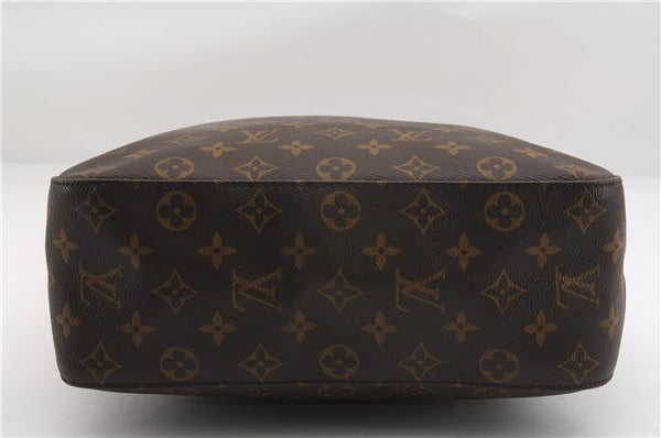 Authentic Louis Vuitton Monogram Looping GM Shoulder Bag M51145 LV 1681F