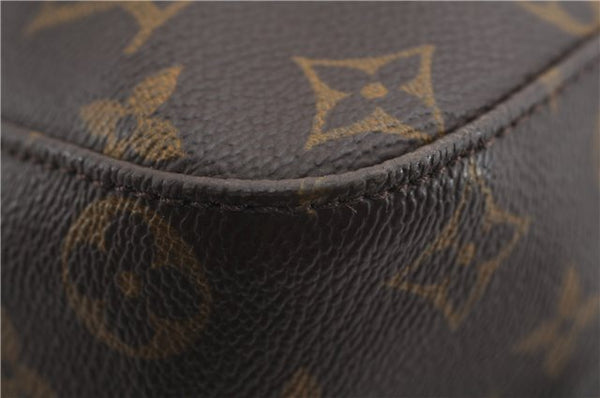 Authentic Louis Vuitton Monogram Looping GM Shoulder Bag M51145 LV 1681F