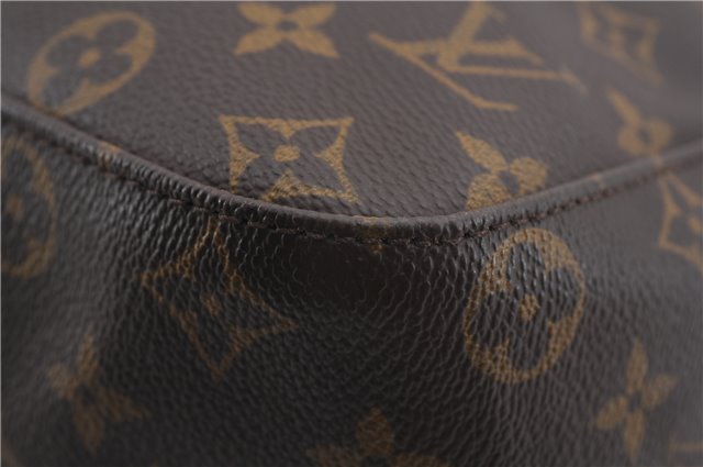Authentic Louis Vuitton Monogram Looping GM Shoulder Bag M51145 LV 1681F