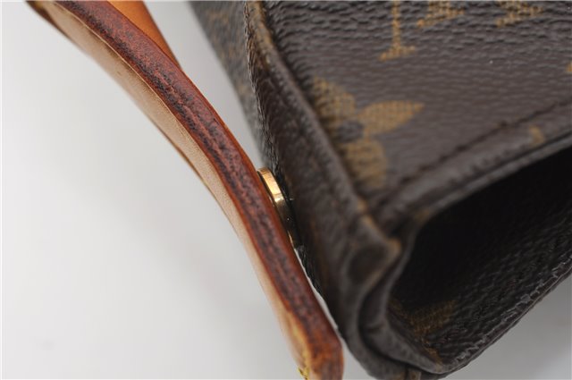 Authentic Louis Vuitton Monogram Looping GM Shoulder Bag M51145 LV 1681F