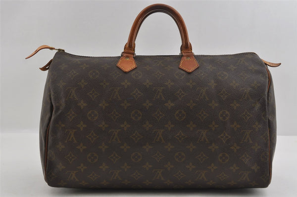 Authentic Louis Vuitton Monogram Speedy 40 Hand Boston Bag Old Model LV 1681I