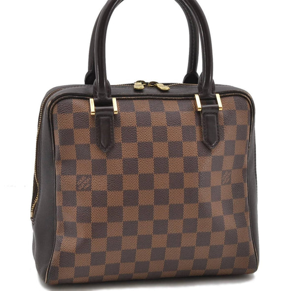 Authentic Louis Vuitton Damier Brera Hand Bag N51150 LV 1682D