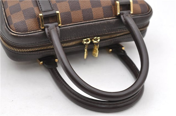 Authentic Louis Vuitton Damier Brera Hand Bag N51150 LV 1682D