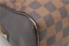 Authentic Louis Vuitton Damier Brera Hand Bag N51150 LV 1682D