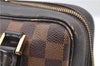 Authentic Louis Vuitton Damier Brera Hand Bag N51150 LV 1682D