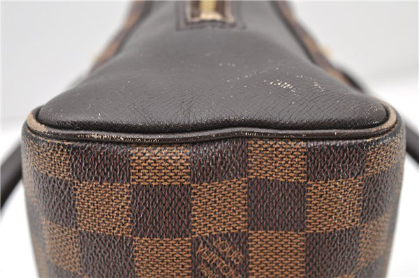 Authentic Louis Vuitton Damier Brera Hand Bag N51150 LV 1682D