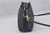 Authentic BURBERRY Vintage Leather Shoulder Cross Body Bag Purse Black 1682F
