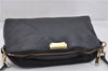Authentic BURBERRY Vintage Leather Shoulder Cross Body Bag Purse Black 1682F