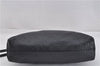 Authentic BURBERRY Vintage Leather Shoulder Cross Body Bag Purse Black 1682F