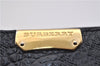 Authentic BURBERRY Vintage Leather Shoulder Cross Body Bag Purse Black 1682F