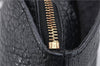 Authentic BURBERRY Vintage Leather Shoulder Cross Body Bag Purse Black 1682F