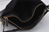 Authentic BURBERRY Vintage Leather Shoulder Cross Body Bag Purse Black 1682F