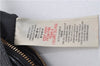 Authentic BURBERRY Vintage Leather Shoulder Cross Body Bag Purse Black 1682F
