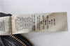 Authentic BURBERRY Vintage Leather Shoulder Cross Body Bag Purse Black 1682F
