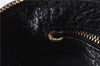 Authentic BURBERRY Vintage Leather Shoulder Cross Body Bag Purse Black 1682F