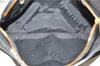 Authentic BURBERRY Vintage Leather Shoulder Cross Body Bag Purse Black 1682F