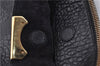 Authentic BURBERRY Vintage Leather Shoulder Cross Body Bag Purse Black 1682F