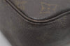 Auth Louis Vuitton Monogram Trousse Toilette 18 Clutch Hand Bag Old Model 1682I