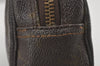 Auth Louis Vuitton Monogram Trousse Toilette 18 Clutch Hand Bag Old Model 1682I