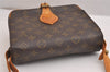 Authentic Louis Vuitton Monogram Cartouchiere MM M51253 Shoulder Cross Bag 1683I