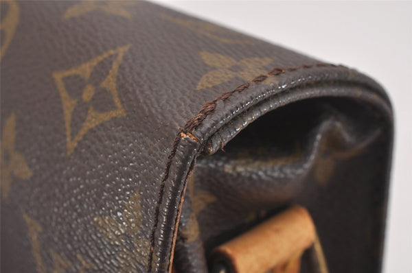 Authentic Louis Vuitton Monogram Cartouchiere MM M51253 Shoulder Cross Bag 1683I