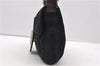 Authentic FENDI Mamma Baguette Shoulder Hand Bag Suede Leather Black 1684D