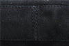 Authentic FENDI Mamma Baguette Shoulder Hand Bag Suede Leather Black 1684D