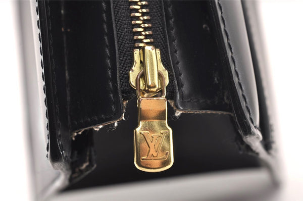 Authentic Louis Vuitton Epi Riviera Hand Bag Black M48182 LV 1685I