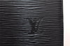 Authentic Louis Vuitton Epi Riviera Hand Bag Black M48182 LV 1685I